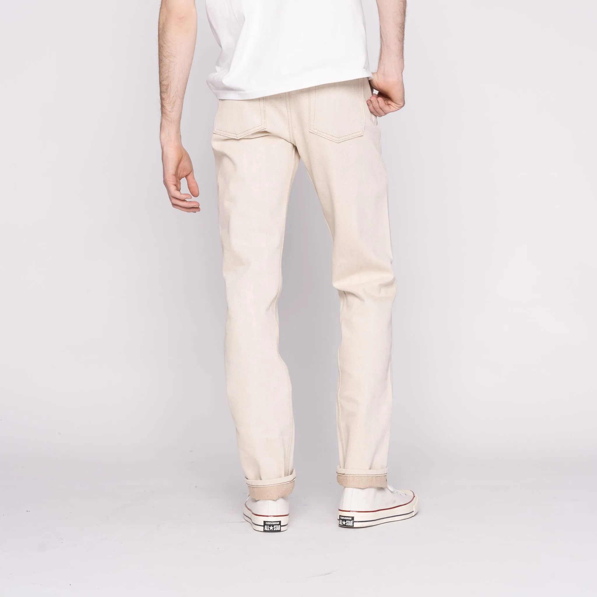Weird Guy - All Natural Ecru Foxfibre® Selvedge