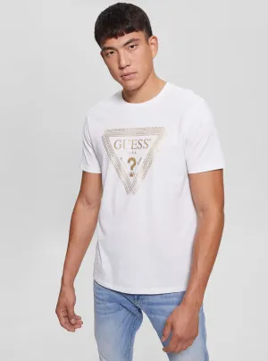 White Chain Logo T-Shirt
