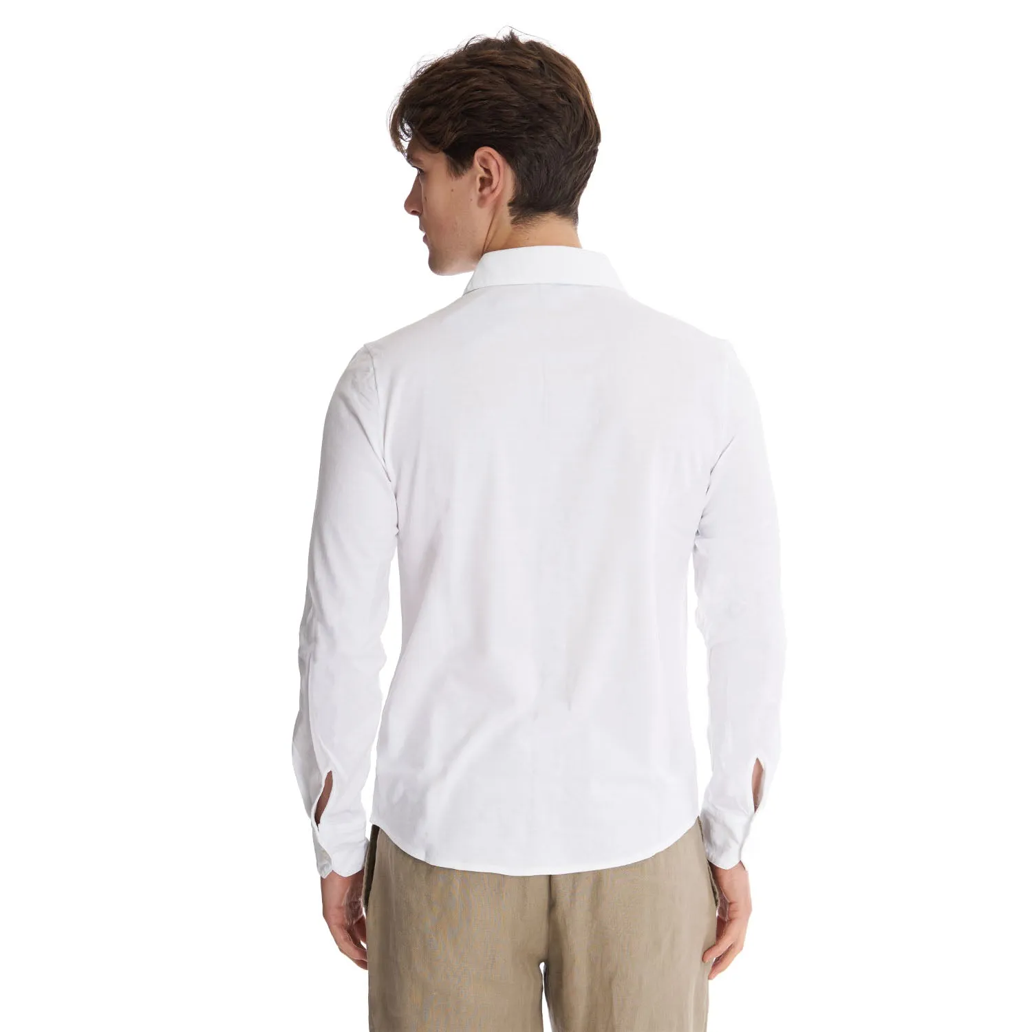 WHITE POLO SHIRT