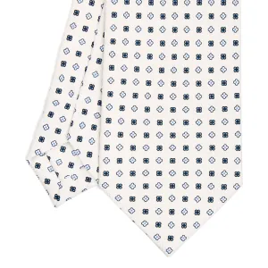 WHITE SARTORIAL CLASSIC SILK TIE