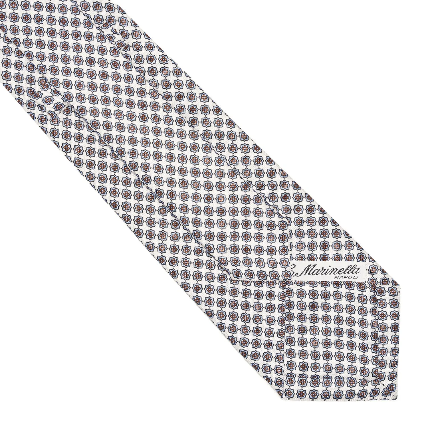 WHITE SARTORIAL CLASSIC SILK TIE