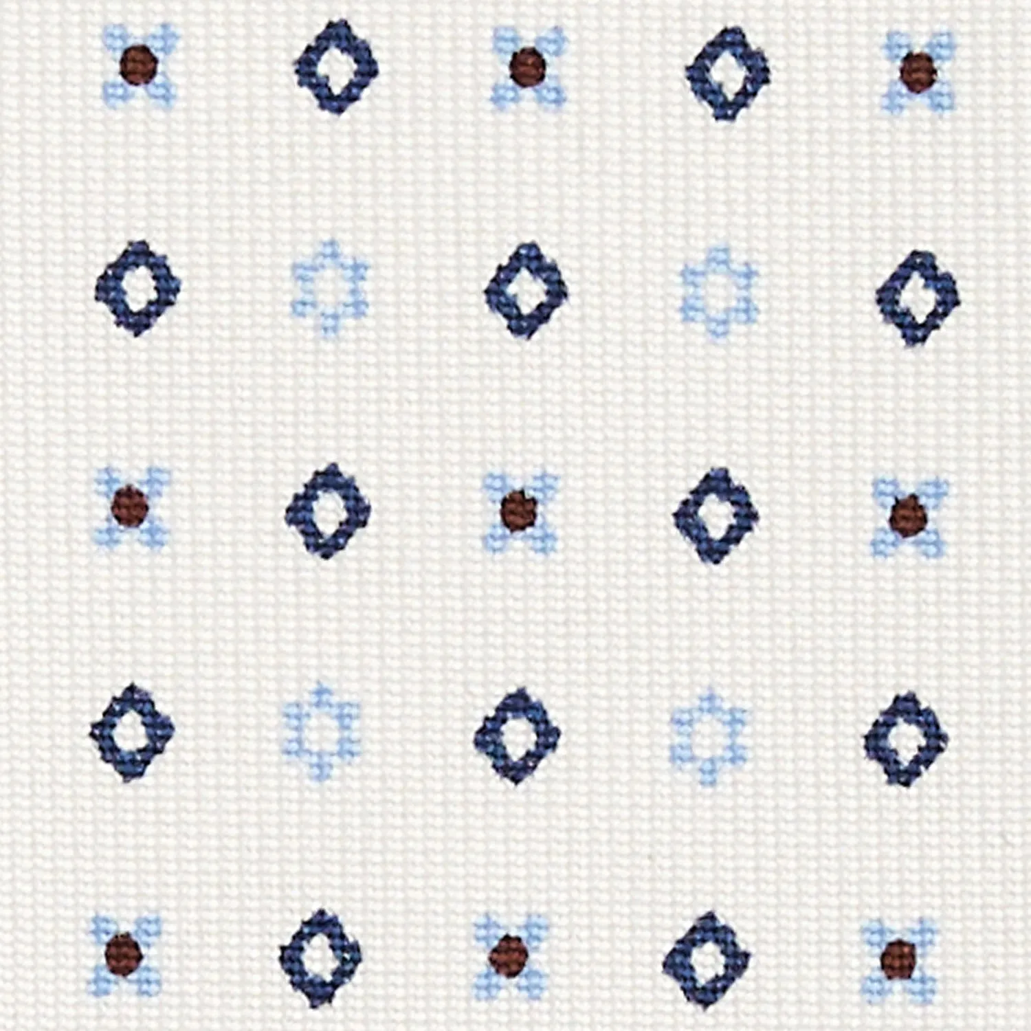 WHITE SARTORIAL CLASSIC SILK TIE