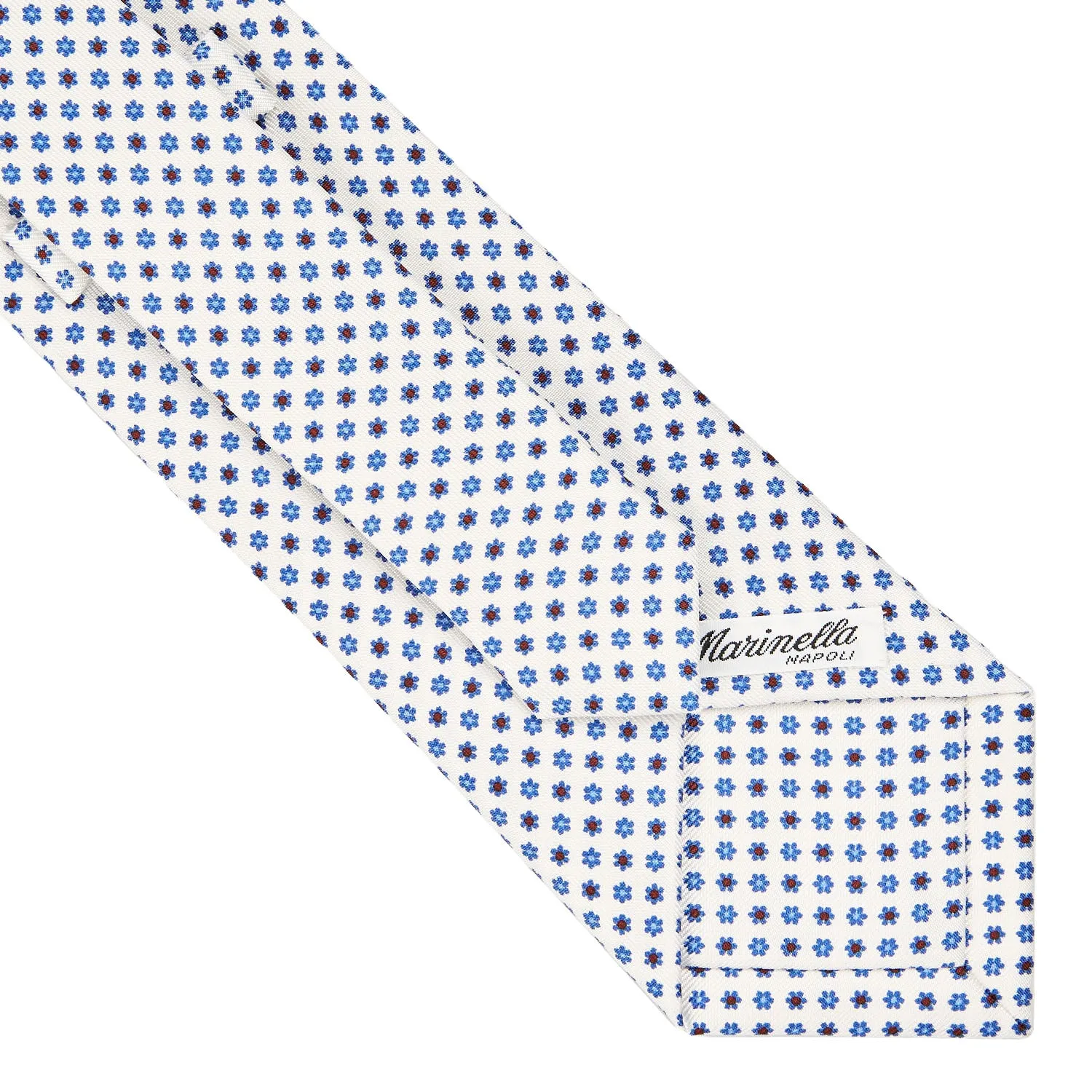WHITE SARTORIAL CLASSIC SILK TIE