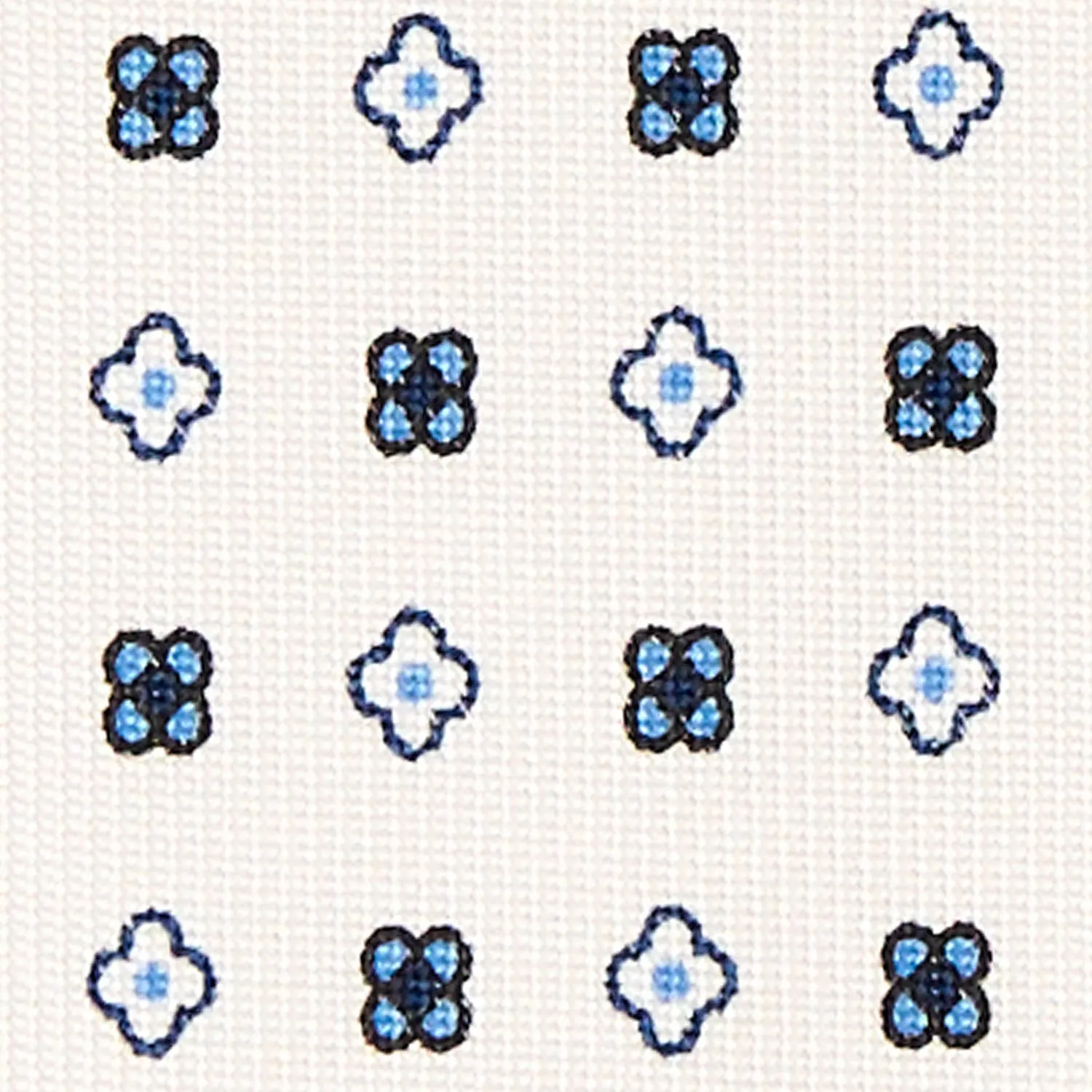 WHITE SARTORIAL CLASSIC SILK TIE