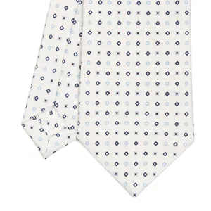WHITE SARTORIAL CLASSIC SILK TIE