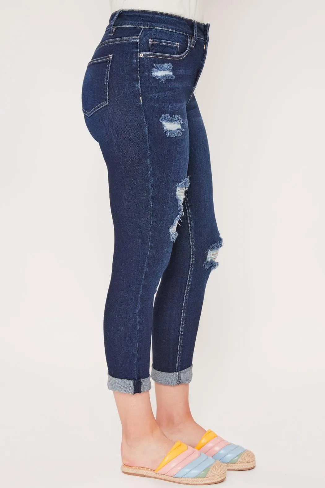 Women's Vintage 5 Pocket Slim Straight Cuff Jean
