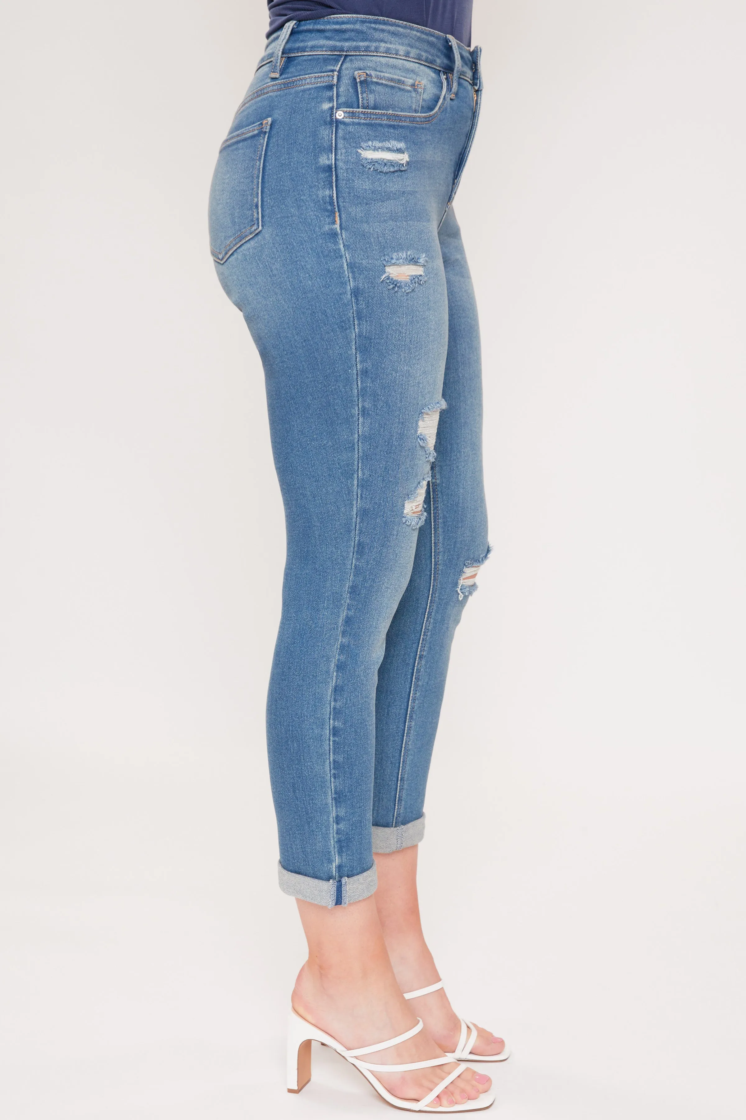 Women's Vintage 5 Pocket Slim Straight Cuff Jean
