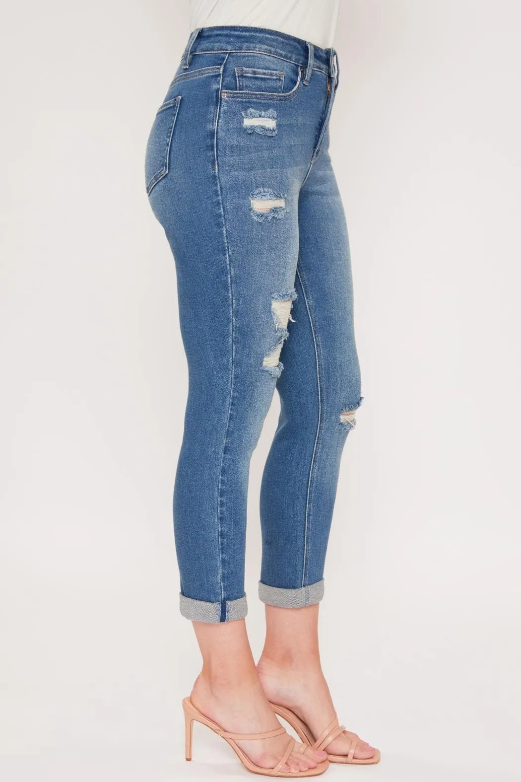 Women's Vintage 5 Pocket Slim Straight Cuff Jean