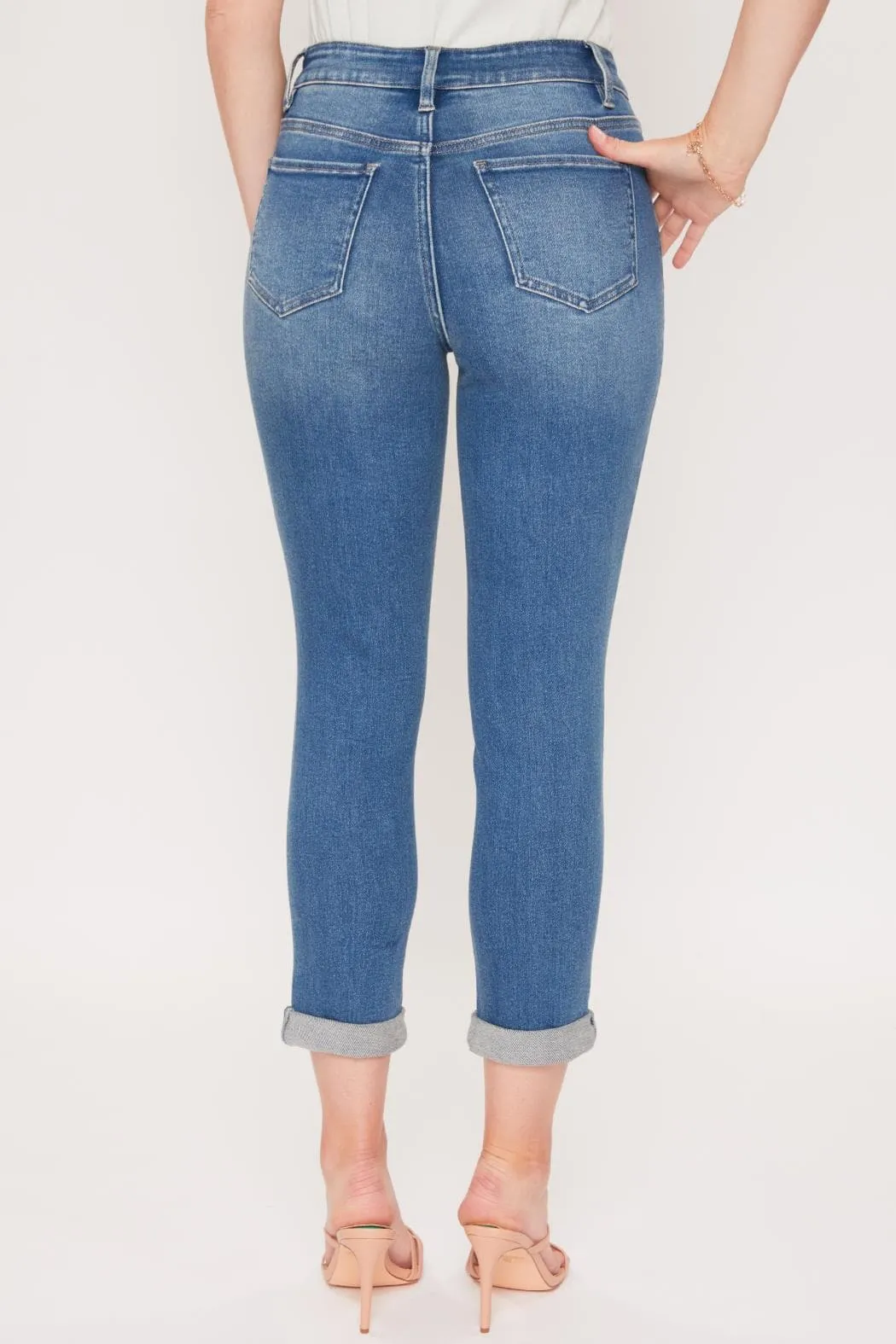 Women's Vintage 5 Pocket Slim Straight Cuff Jean