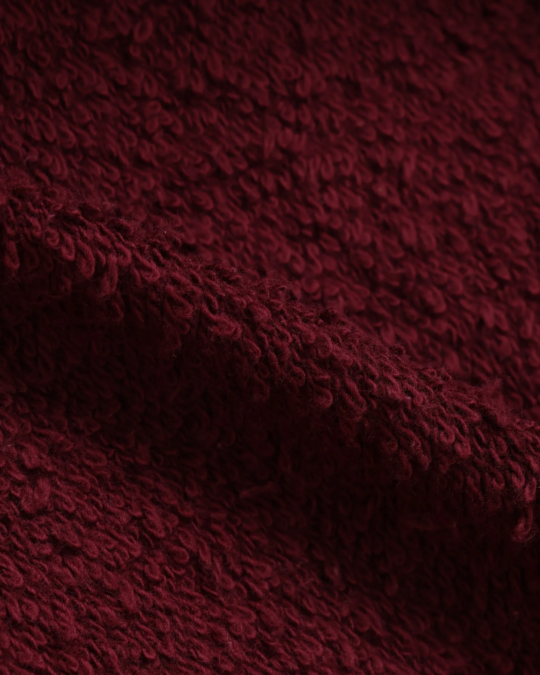 Wonder Looper Super Looper French Terry Sweat Shorts - Burgundy