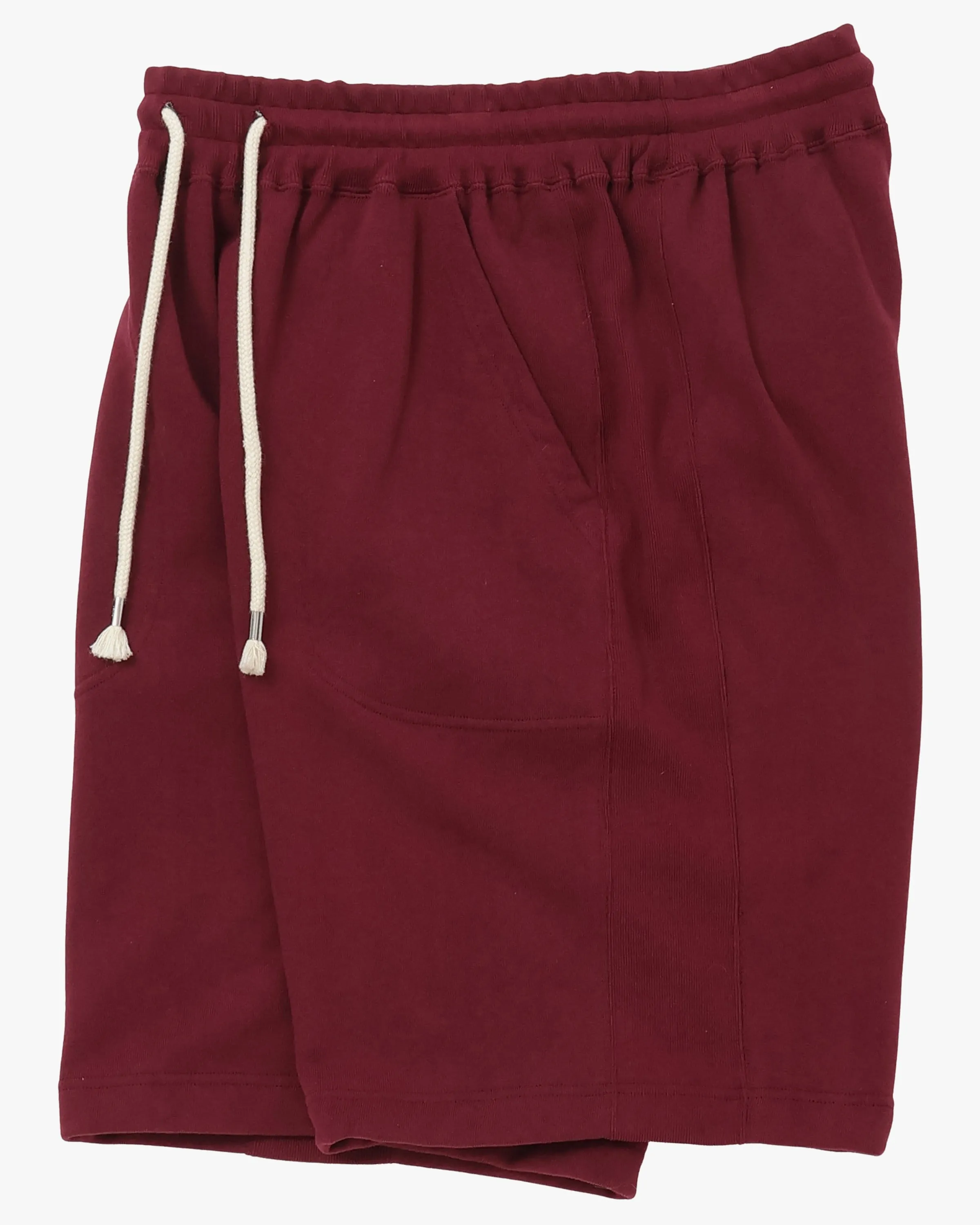 Wonder Looper Super Looper French Terry Sweat Shorts - Burgundy