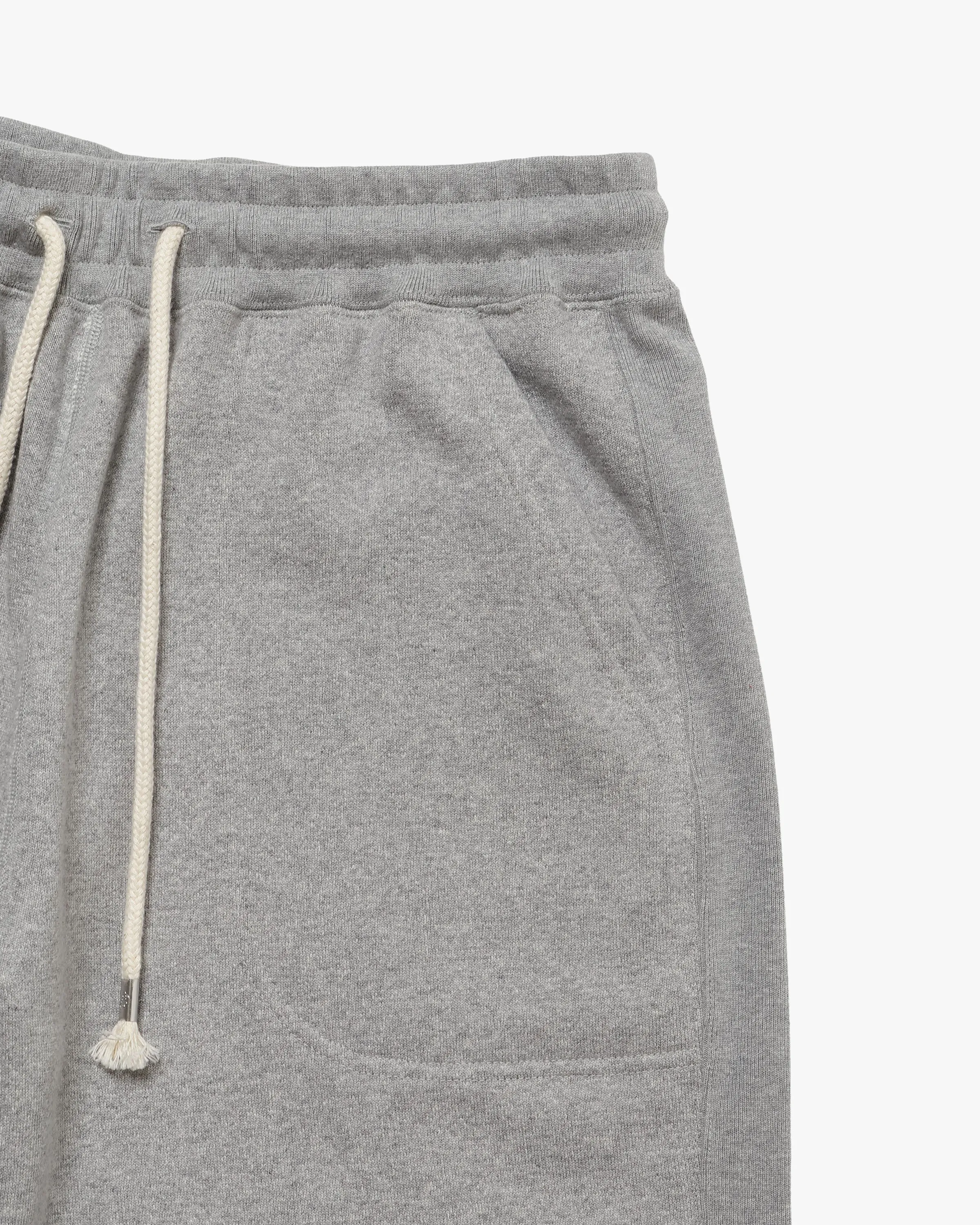 Wonder Looper Super Looper French Terry Sweat Shorts - Heather Grey