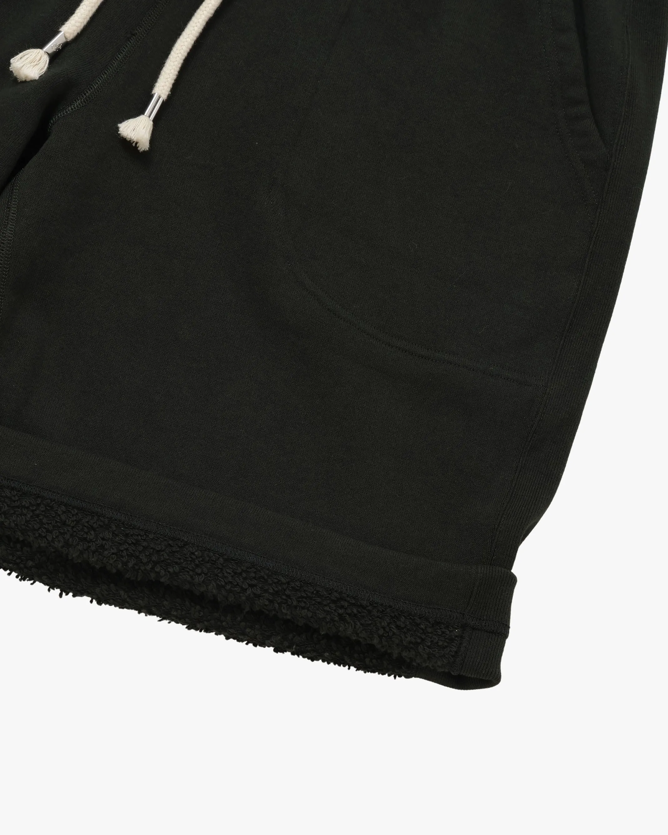 Wonder Looper Super Looper French Terry Sweat Shorts - Sumi Black