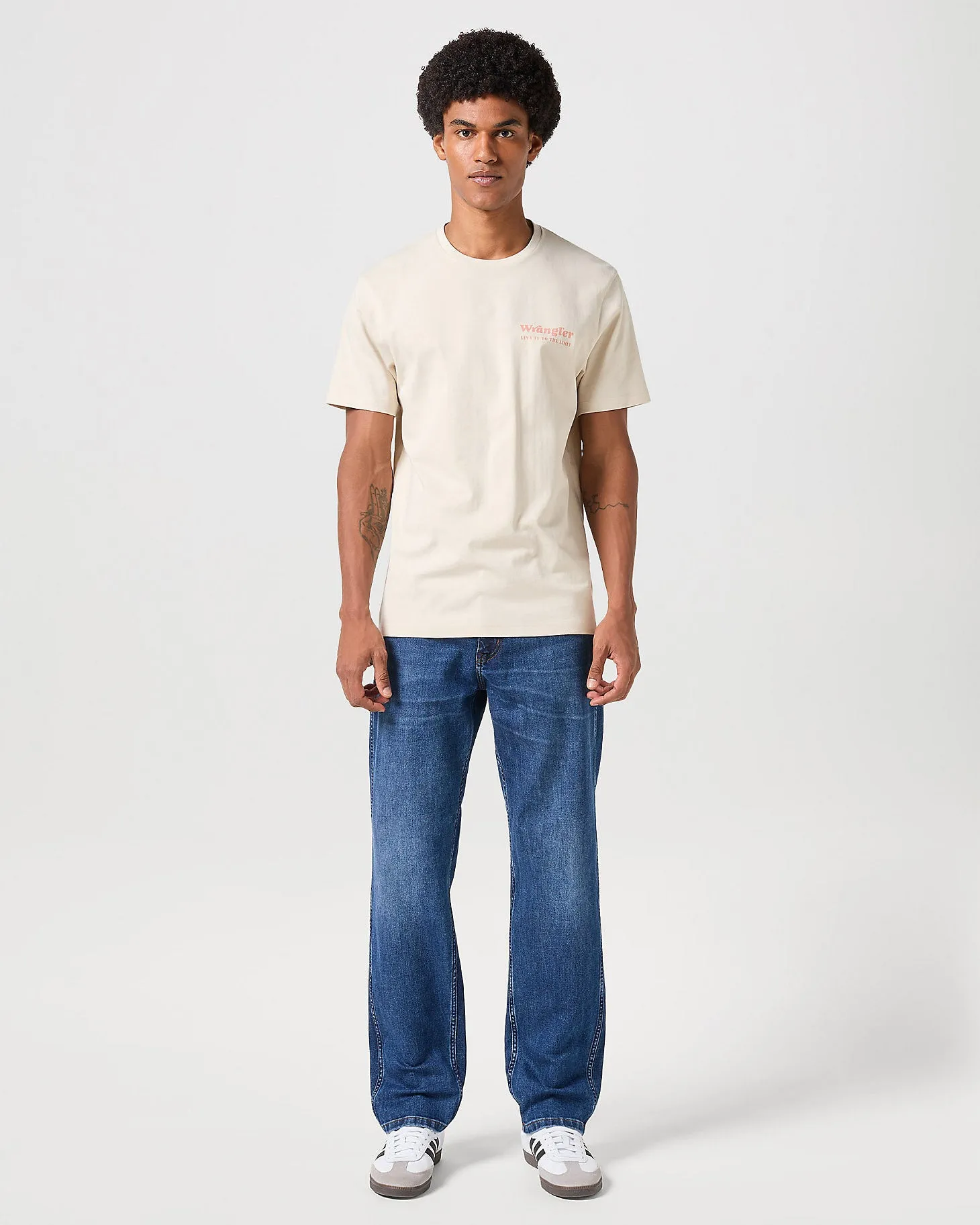 Wrangler Graphic Tee - White