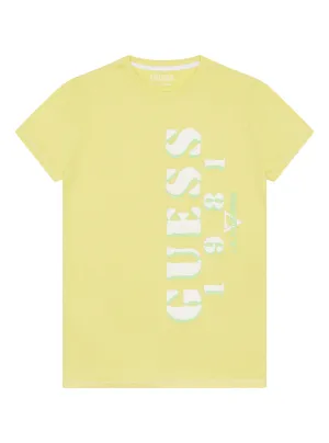 Yellow 1981 Logo T-Shirt (7-16)