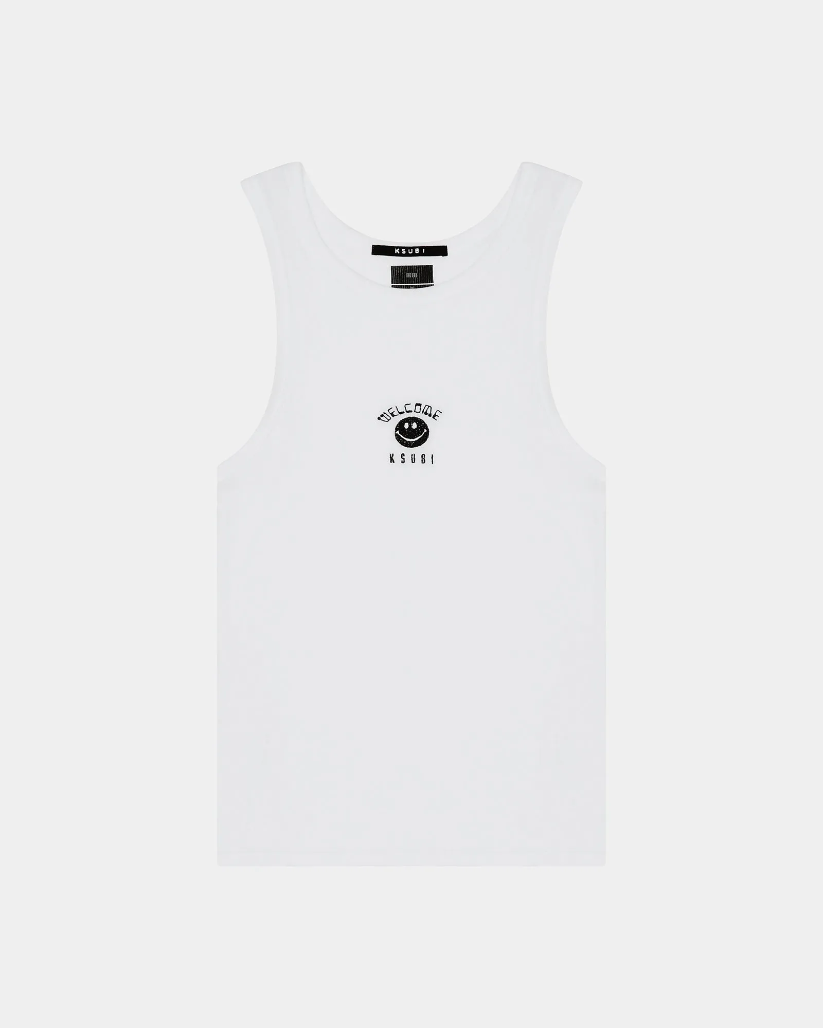 ZINE DEBUT SINGLET WHITE