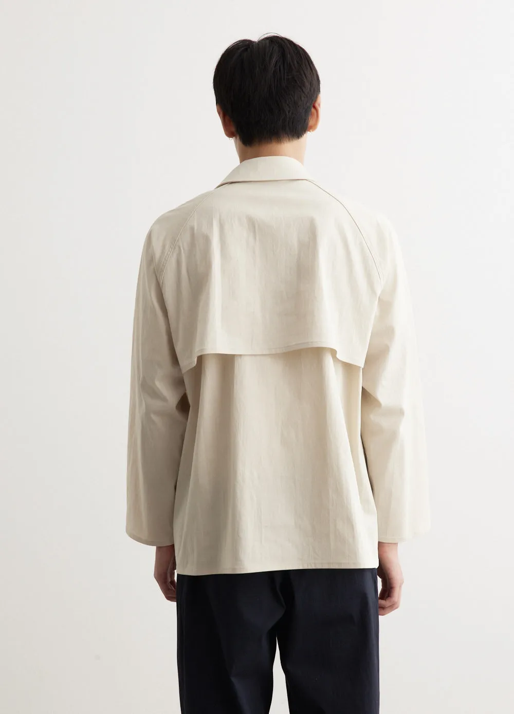 Zip Up Coat Short