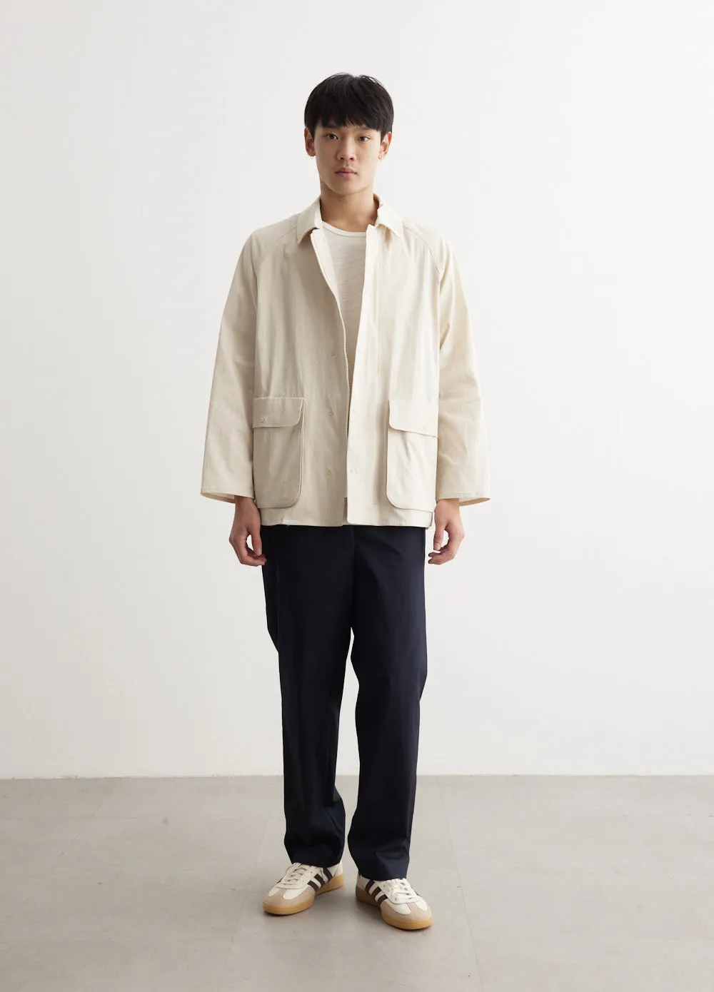 Zip Up Coat Short