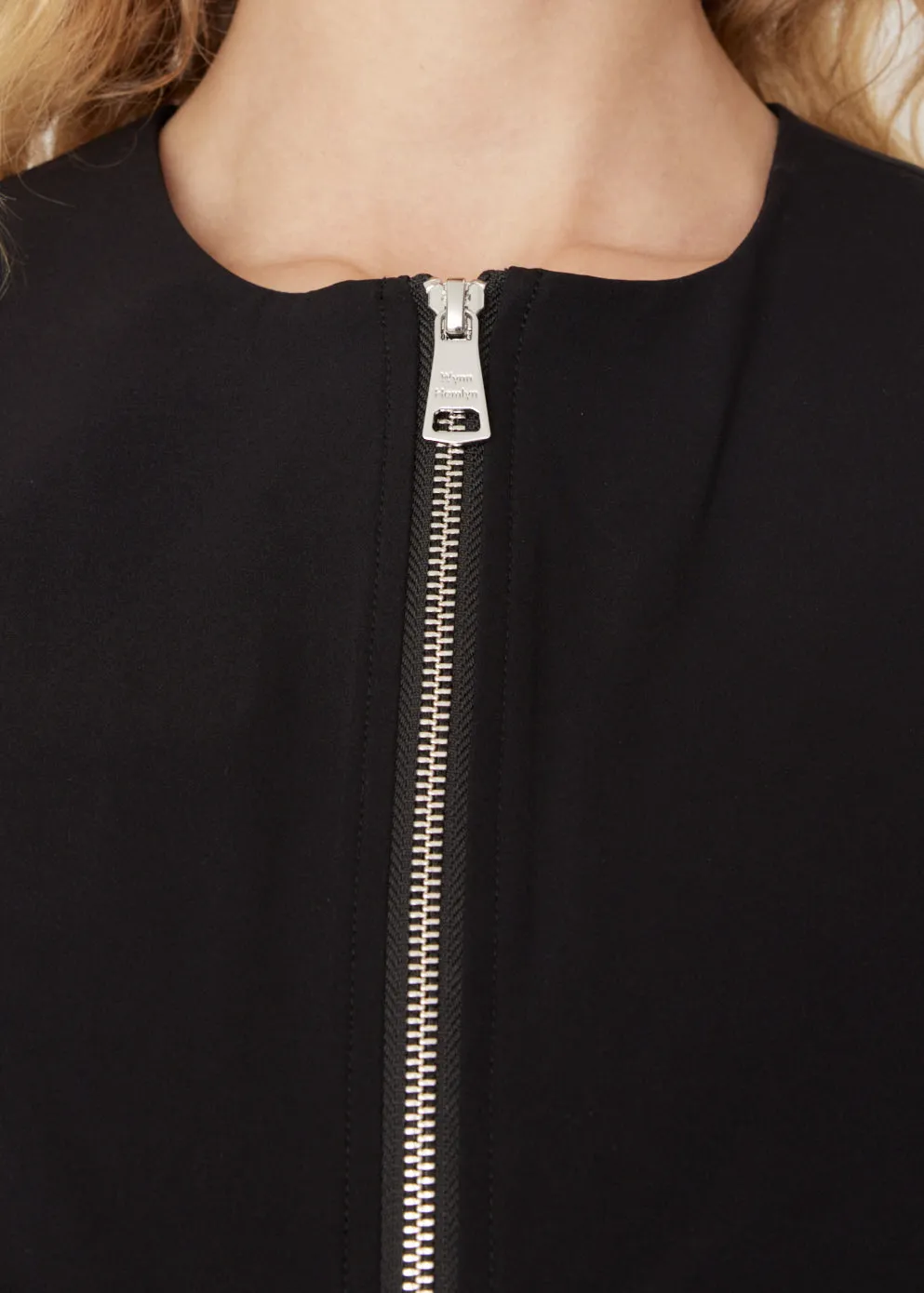 Zipper Mini Dress